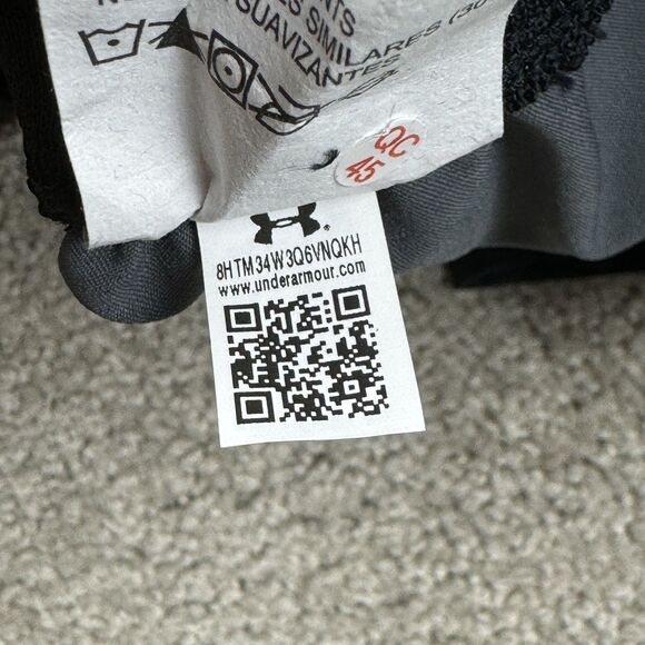 Under Armour Men's UA Elite Cargo Print Shorts Black Dark Gray Men’s Medium New - Picture 6 of 7